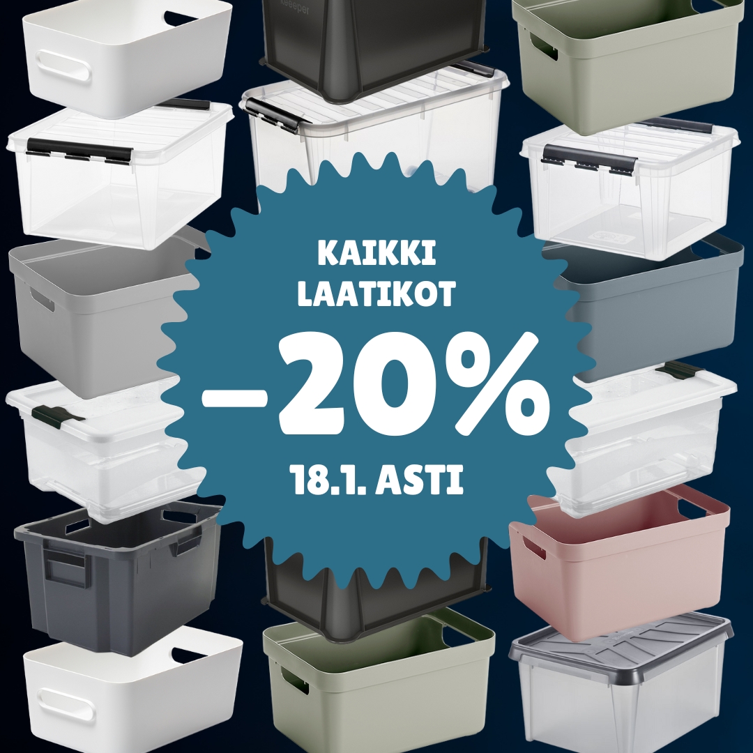 Kaikki laatikot -20%